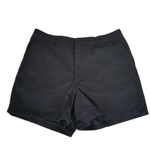 Tommy Hilfiger Vintage Black Chino Shorts Size 12 Y2K